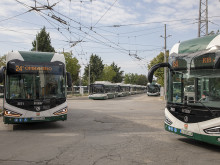 Отчетоха успешното завършване на проекта за доставката на новите електрически автобуси в Стара Загора
