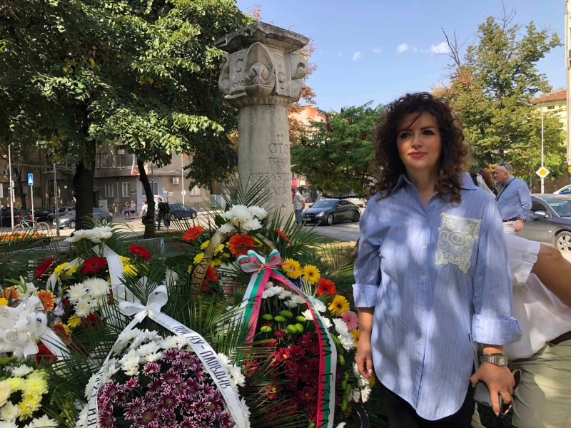 Адв. Рангелова се включи в отбелязването на Деня на независимостта в Пловдив