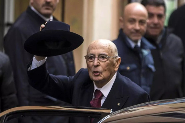 Италианският президент Джорджо Наполитано почина на 98 години, съобщи италианската