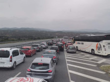 Кошмарен трафик от ГКПП "Кулата" към столицата