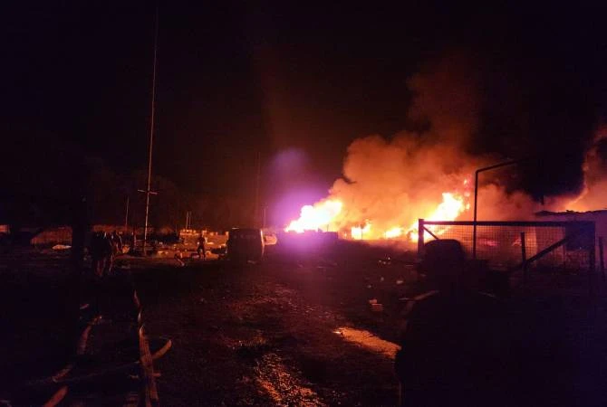 Много жертви и ранени след взрив в съоръжение за съхранение на бензин в Нагорни Карабах