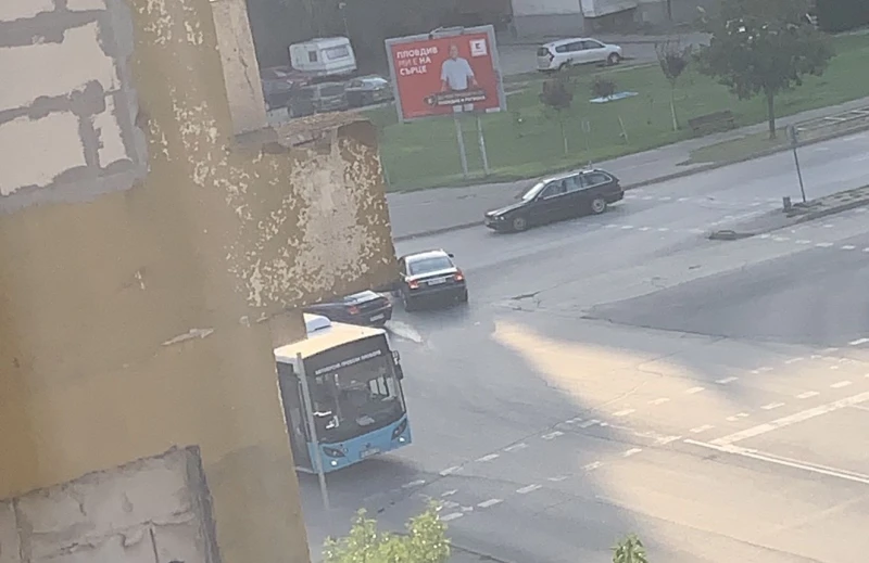 Утрото започна лошо за някои шофьори в Пловдив
