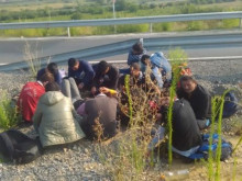 Нов екшън с мигранти край Пловдив, повечето са избягали