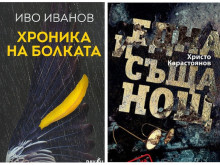 "Хроника на болката" и "Една и съща нощ", два невероятни романа от български автори 