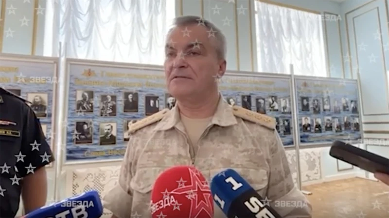 "Ликвидираният" адмирал Соколов се появи в ново видео