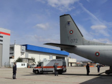 Военнослужещи от ВВС успешно извършиха медицинска евакуация на тежко болен пациент със "Спартан"