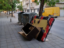 В Пловдив събират едрогабаритните отпадъци