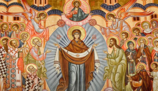 На днешния ден православната църква чества Покров на Пресвета Богородица