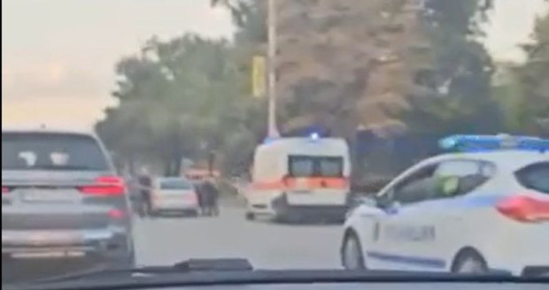 </TD
>Три коли са се ударили след следобед, разбра Plovdiv24.bg. Сигнал за верижната