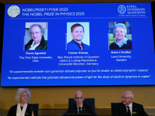 Обявени са лауреатите на Нобеловата награда по физика