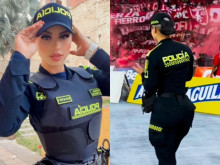 Полицайка превзе сърцата на феновете, искат да бъдат арестувани
