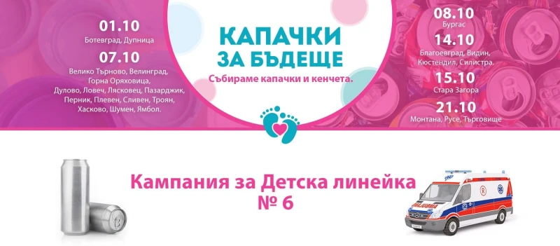 "Капачки за бъдеще" събират едновременно в три града в Търновска област