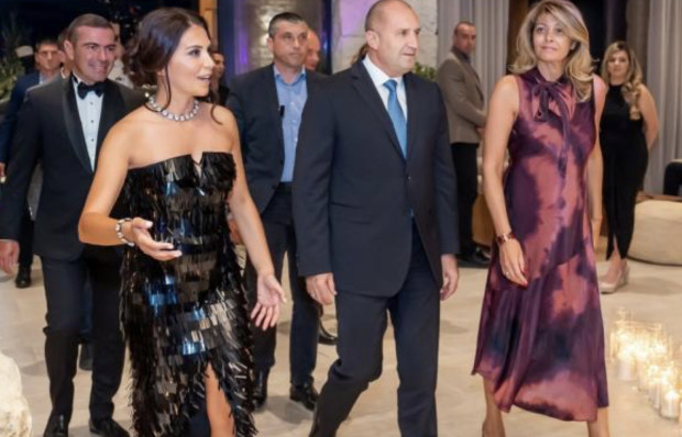 Президентът Румен Радев и съпругата му Деси Радева са били