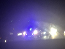 Жестока катастрофа на Околовръсното с автобус и кола, пожарни, линейки и полиция са на място