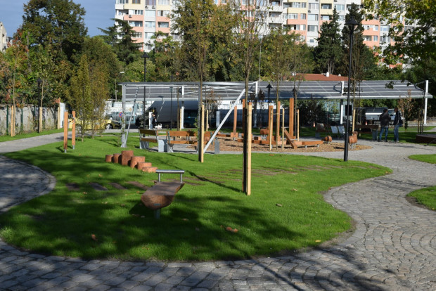 TD В Бургас бе открит нов парк който се намира на