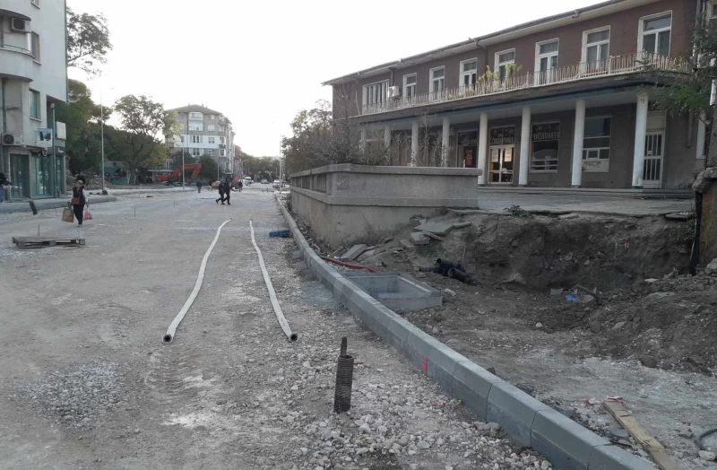 Асфалтирането на ул. "Даме Груев" в Пловдив не започна по план