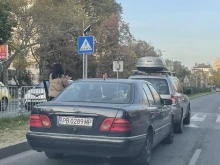 Удар на пешеходна пътека в Пловдив