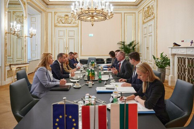 Министърът на вътрешните работи Калин Стоянов проведе работна среща с