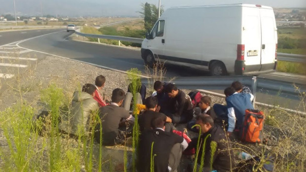 Броят на нелегалните мигранти които преминават от Турция през границата