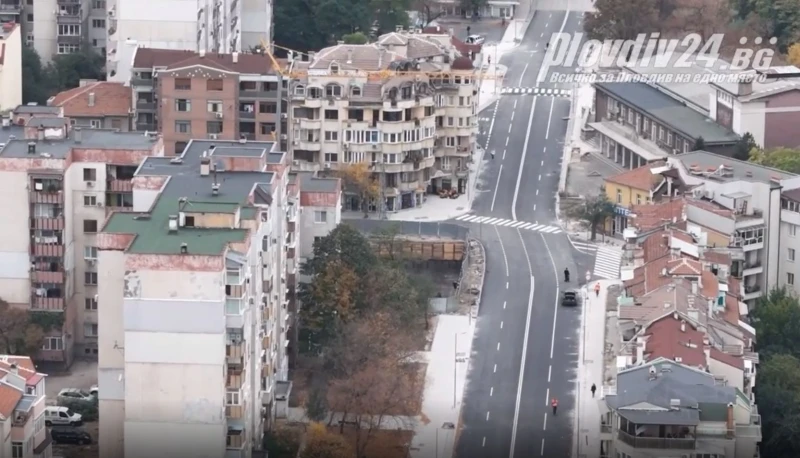 Изненада за шофьорите в Пловдив: "Даме Груев" без ляв завой към някои пресечки