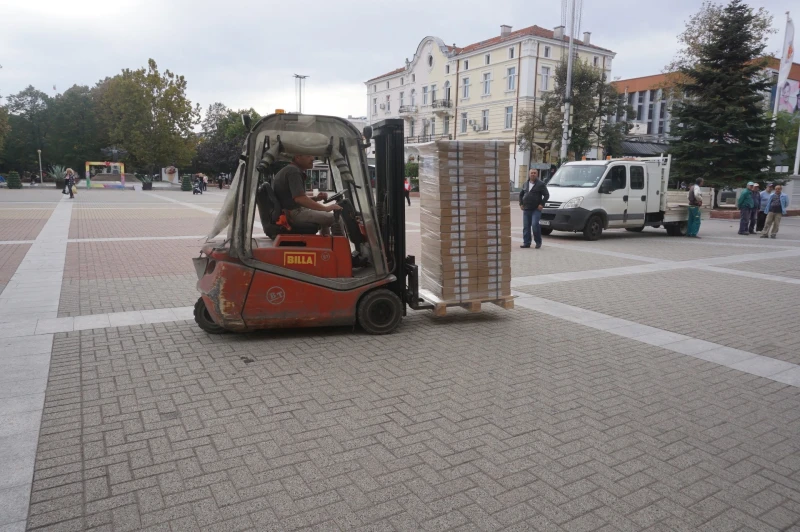 Докараха бюлетините за балотажа в Хасковско