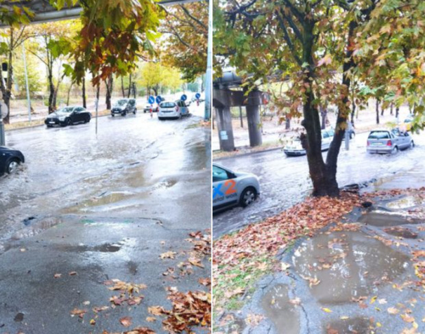 </TD
>Проливният дъжд, който се изсипа над Пловдив, отново предизвика наводнения.На