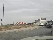 Катастрофа затапи възлов участък до Пловдив