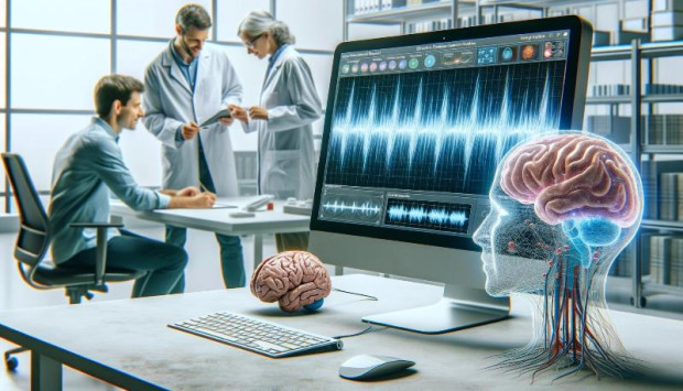 Компания CortiCom разработваща brain computed interface системи в момента прави клинични