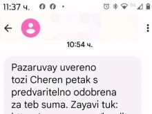 Съобщение от банка за предварително одобрена сума за Черния петък стресна потребител