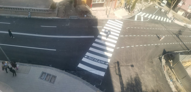 TD Пловдив напредва и с маркировката по улиците и булевардите