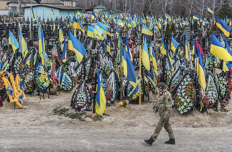 В САЩ оценяват броя на загиналите украински войници на 70 000