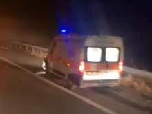 Тежка катастрофа между линейка, бус и три камиона на АМ "Тракия"