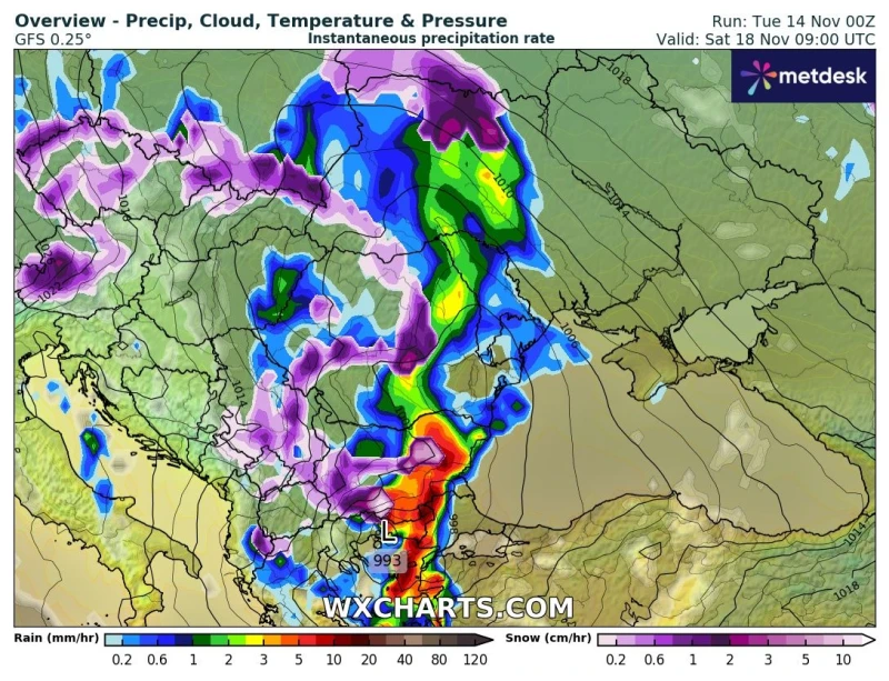 Meteo Balkans: ������ ���� �� ���!