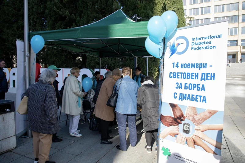 На над 100 старозагорци беше измерено кръвно налягане и кръвна захар в Деня за борба с диабета