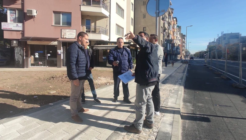 Кметът на "Южен" с редица изисквания към строителя на ул. "Даме Груев"