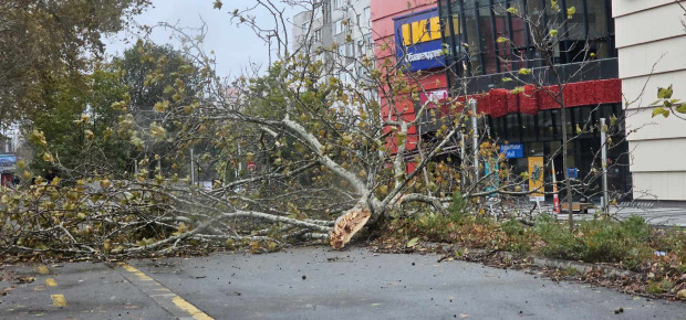 Вижте щетите във Варна, обстановката остава усложнена в областта