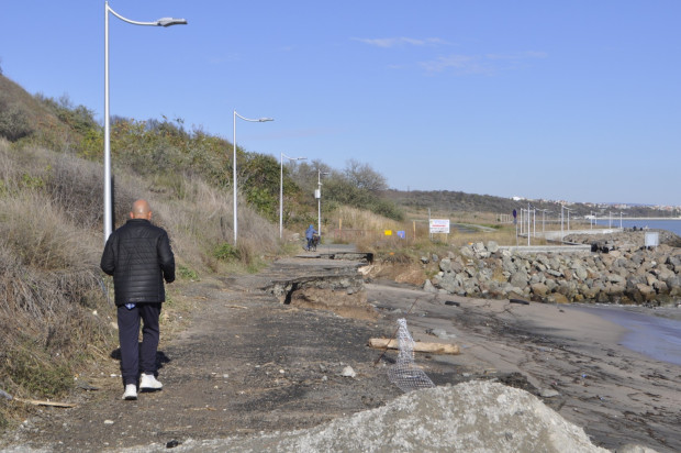 TD Община Бургас подготвя ново искане за възстановяване на крайбрежната алея