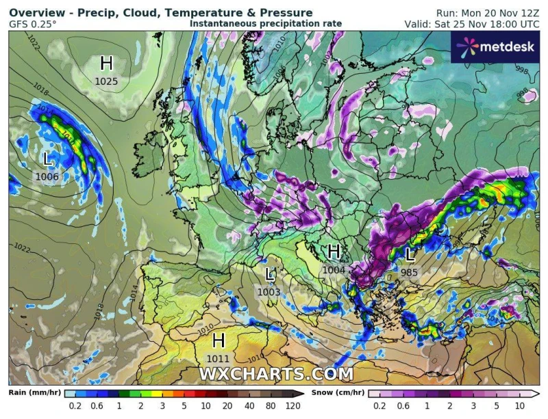Meteo Balkans: Задава се нов екшън към края на седмицата
