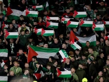 УЕФА глоби Селтик заради знамена на Палестина