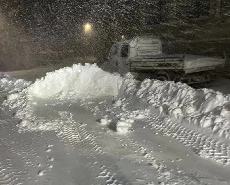 Над 50 см снежна покривка в Пловдивско, обстановката е доста усложнена