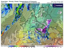 Meteo Balkans: Този циклон носи още много, много сняг