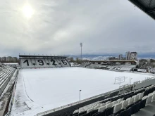 Снегът отложи много мачове в Пловдив, Локо с интересна снимка