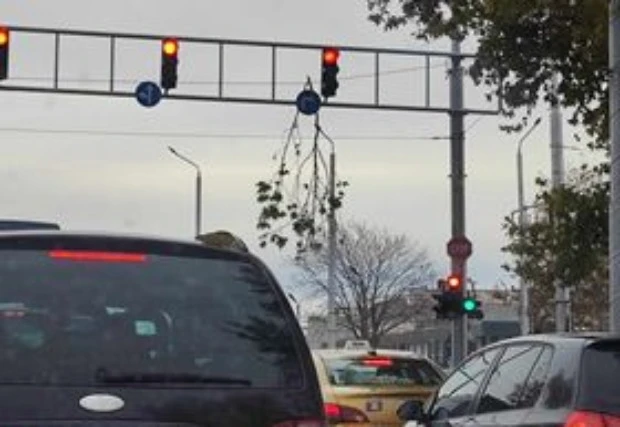 Голяма опасност на светофар в Пловдив