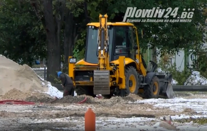 Започна изграждане на нов паркинг в Пловдив