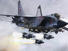 МиГ-31К с "Кинжали" заплашва Украйна, обявена е мащабна въздушна тревога