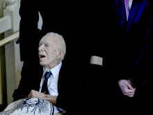 На 99-години Джими Картър успя за погребението на жена си: Бяха най-дълго женената президентска двойка на САЩ