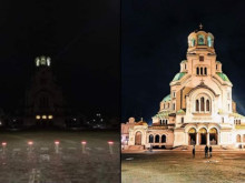 "Спаси София": Храм-паметникът "Св. Александър Невски" отново блести, след като повече от година тънеше в мрак