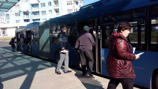 TD За пореден инцидент с автобус на Бургасбус съобщават от ОДМВР