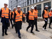 Президентът на МОК инспектира олимпийското село в Париж