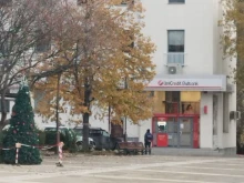 Първи снимки от мястото на стрелбата в центъра на Благоевград 